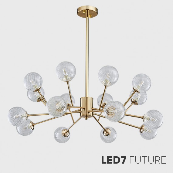 Loft Industry Modern - Deco Balls Chandelier